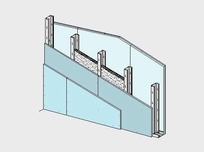 W11.es Tabique Knauf con estructura metálica
