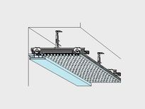 D12.es Techo Suspendido Continuo acústico